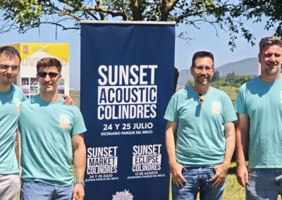 Colindres celebra el décimo aniversario de Sunset Acoustic con un cartel de primer nivel, un mercado de jóvenes creadores y una edición especial para disfrutar del eclipse solar.