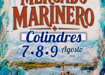 El Mercado Marinero de Colindres regresa del 7 al 9 de agosto con un completo programa de actividades para toda la familia